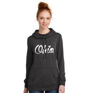 Queen City Revolt Ohio Sweatshirt Hoodie, Charcoal Grey